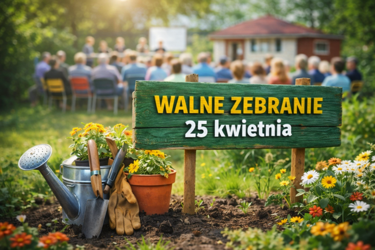 Komunikat Zarządu o terminie Walnego Zebrania ROD 2026